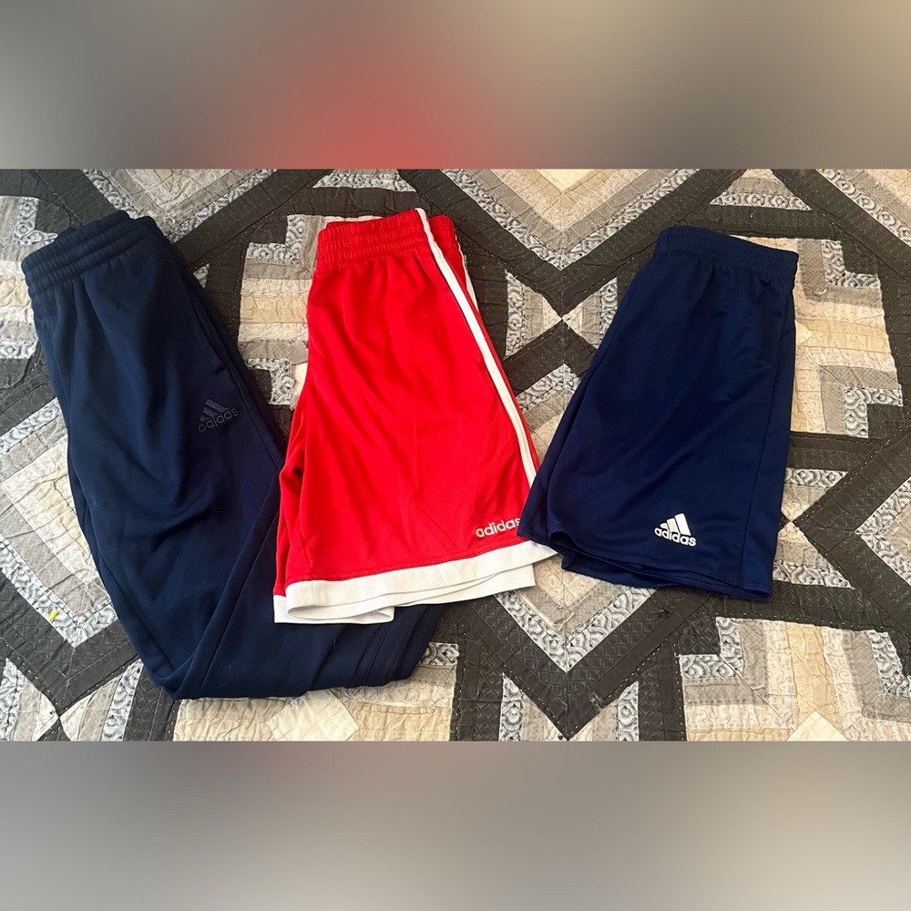 Boys Medium Adidas Athletic Bundle - 3 Items